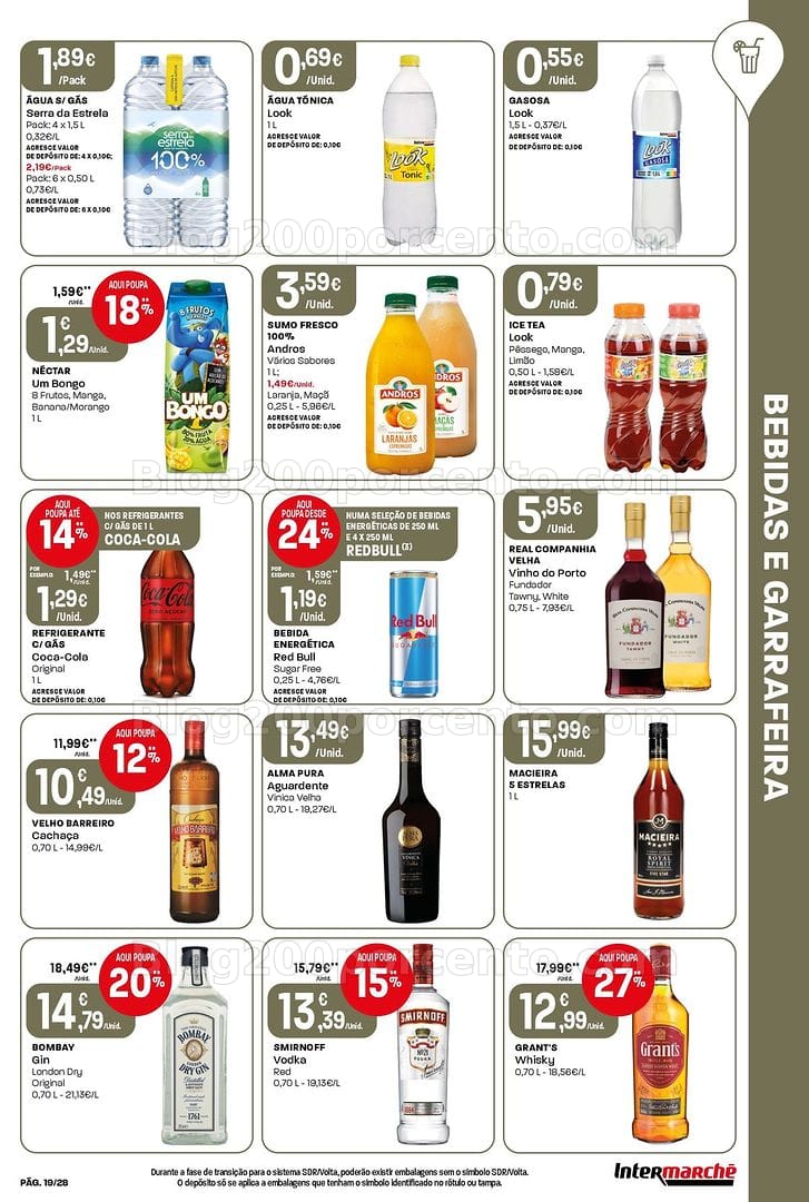 Antevisão Folheto INTERMARCHÉ Contact Promoções de 16 a 22 julho